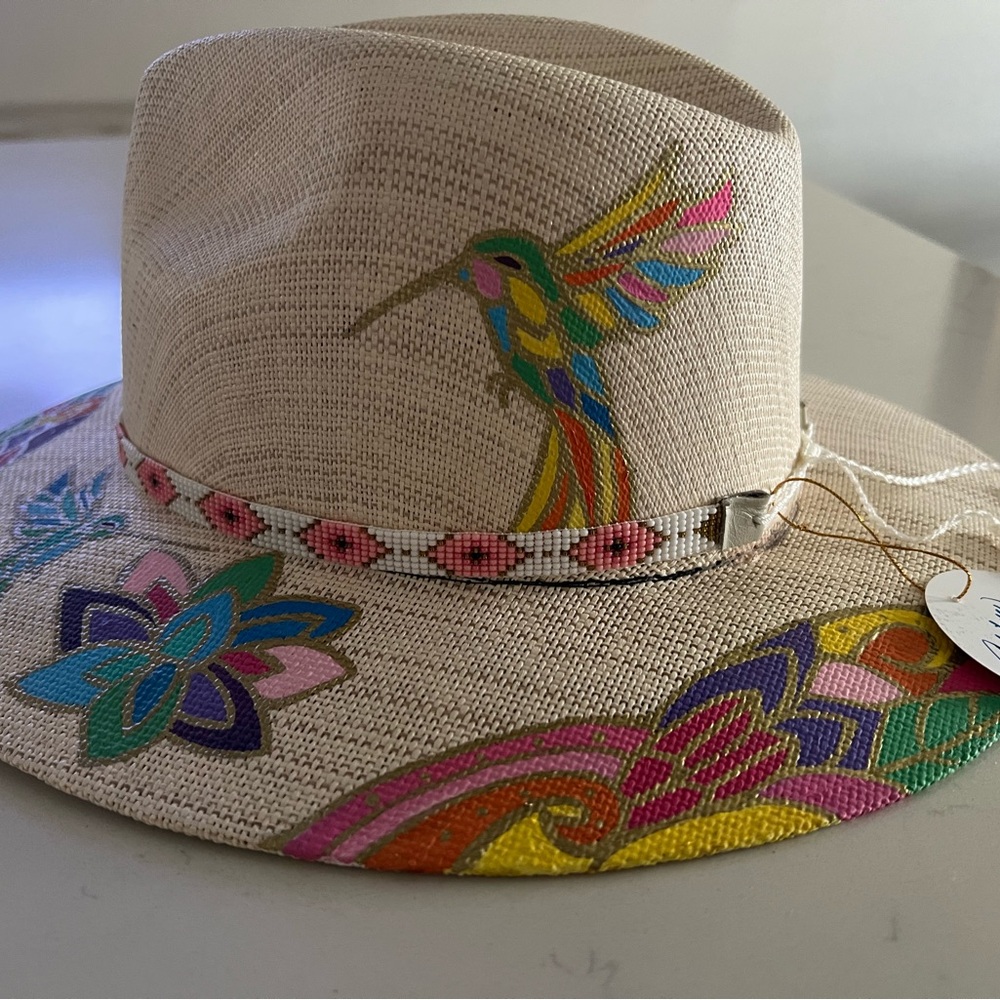 Colorful Embroidered Women's Hat